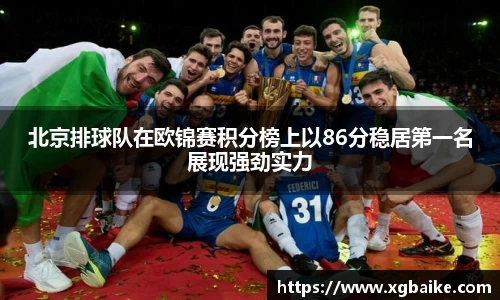 北京排球队在欧锦赛积分榜上以86分稳居第一名展现强劲实力
